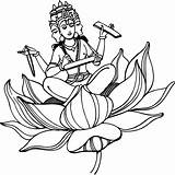 Hindu Goddesses Mythology Ganesha Sketch Brahman Diwali Clipartbest sketch template