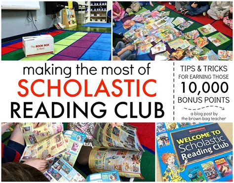 scholastic reading club tips tricks  brown bag teacher