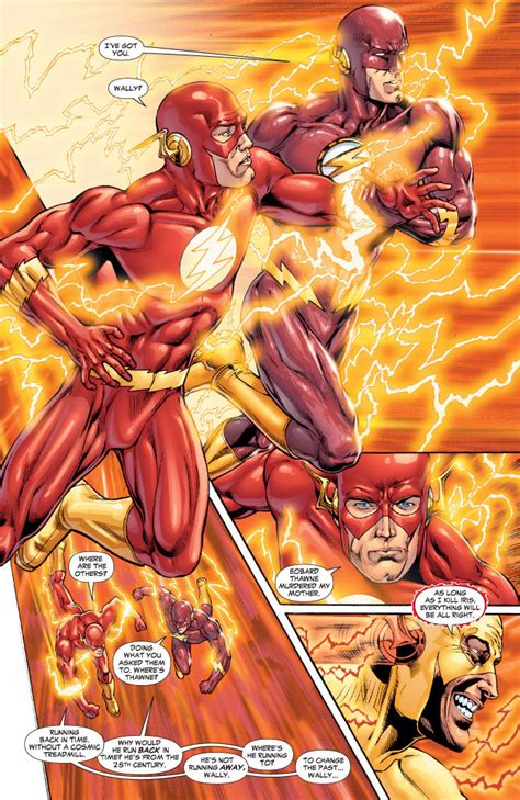 Barry Allen And Wally West Comic Art Community Gallery Of