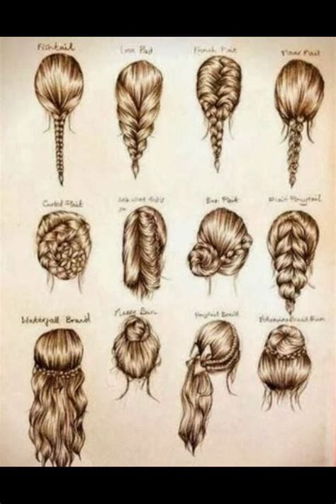 12 different ways to do long hair by elisabeth free musely
