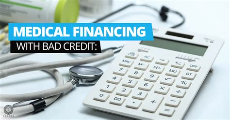 medical financing  bad credit dr debt delivers loanry