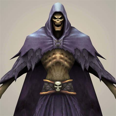 fanatsy skeleton death lord  model  dseller