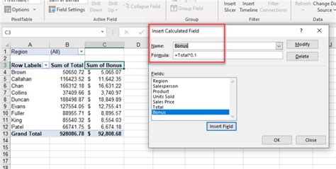 add  calculated field   pivot table  excel google sheets