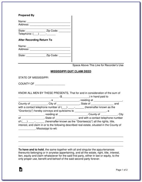 quit claim deed form tennessee form resume examples enklwbv