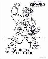 Onward Activity Barley Incredibles Lightfoot sketch template