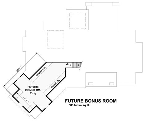 bedroom cottage house plan