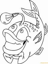 Pez Bulb Bulbo Gracioso Fofos Bestcoloringpagesforkids Marinhos Cocomelon Coco Popular Peces Colorironline Dibujosonline Piranha Categorias sketch template