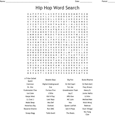 pop  word search printable