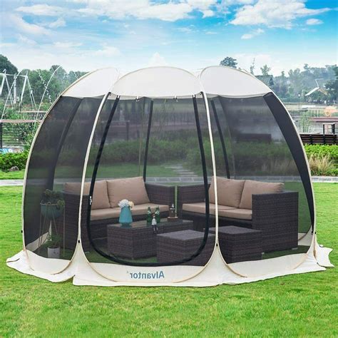 pop  screen house outdoor camping tent