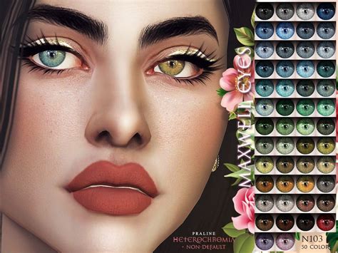 sims resource sims  eye colors bapport