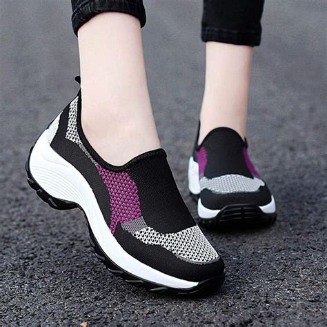 haforever womens athletic walking shoes casual mesh comfortable