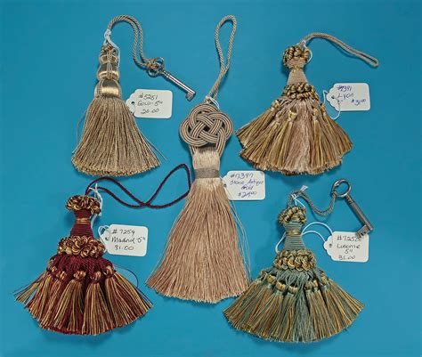 imported tassels  ford creech antiques