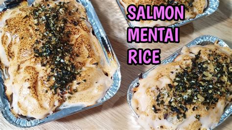 resep   membuat salmon mentai rice youtube