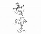 Warner Dot Character sketch template