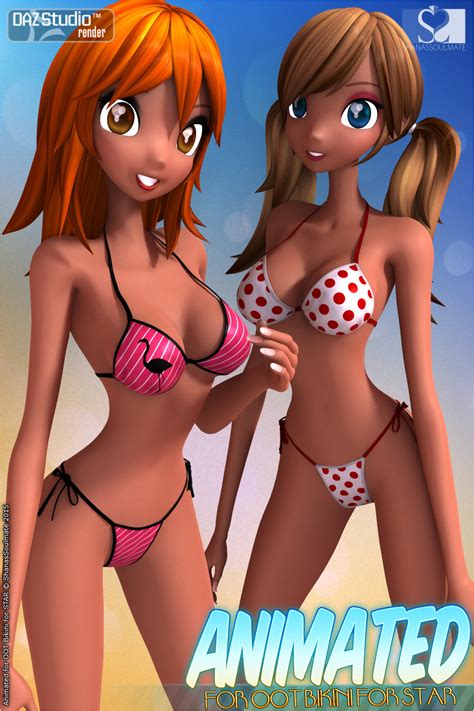 animated for oot bikini for star 3d figure assets shanassoulmate