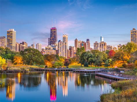 amazing skyline views  chicago