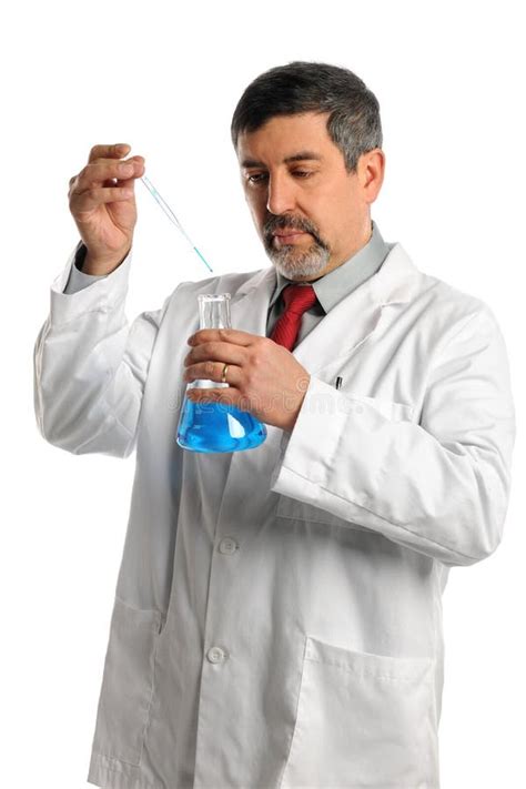 scientist mixing chemicals stock photo image  equipment