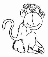Chimpanzee Coloring Cartoon Pages Print Getdrawings Getcolorings Drawing Printable Sun Button Through sketch template