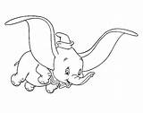 Dumbo Coloring Pages Coloringpages1001 sketch template