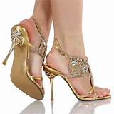 Images of Womens Gold Sandals