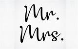 Mr Mrs Svg Wedding sketch template