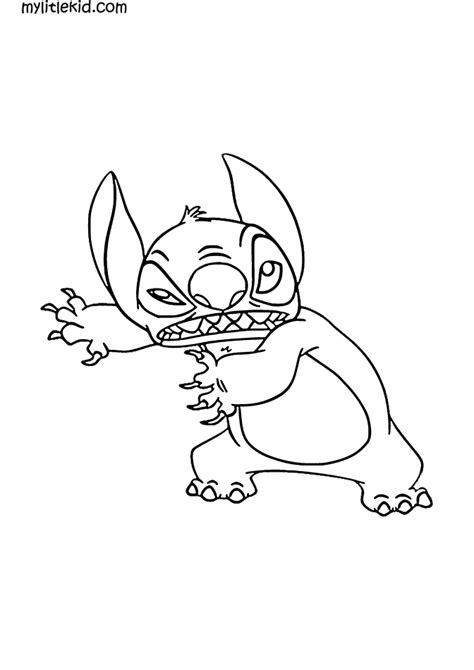 lilo  stitch coloring pages print