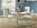 Contemporary Round Dining Room Sets