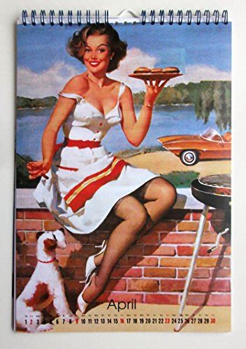 Wall Calendar 2021 [12pages 8 X11 ] Pinup Sexy Girl Elvgren Vintage Pin