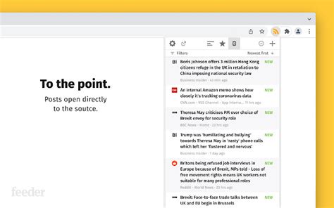 rss feed reader chrome web store