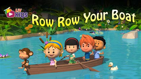 row row row  boat  lyrics liv kids nursery rhymes  songs