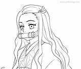 Demon Slayer Nezuko Coloring Pages Fiction Fan Printable 79k Resolution Info Type  Size Jpeg sketch template