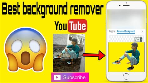 background remover app youtube