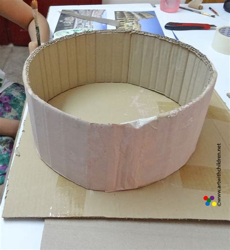 minute school project making  model   colosseum