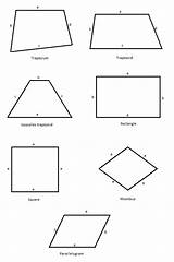 Different Types Quadrilaterals Pictures