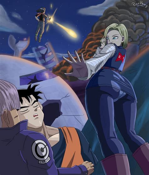 Future Androids By Pinkpawg On Deviantart Dragon Ball Super Artwork