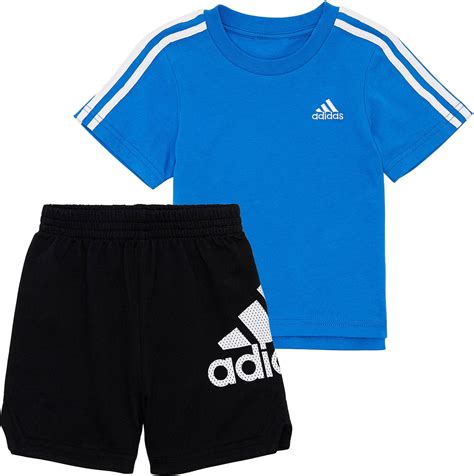 adidas  boys sport  shirt  short set walmartcom walmartcom
