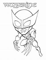 Wolverine Vanquish Superheroes Panther Wonder Arrabbiato 101coloring sketch template