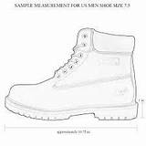 Template Timberland Shoe Boot Boots Sneaker Shoes Templates Result Coloring Drawing Sketch Pages Mens Pattern Nike Choose Board Work Sheets sketch template