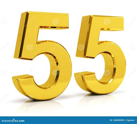 number  stock illustration illustration  gold icon