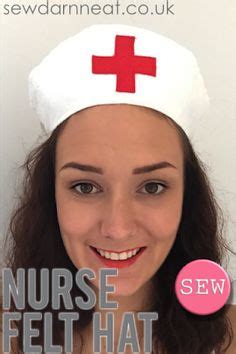 female nurse hat nurse hat  hat tutorial