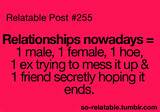Relationships Nowadays