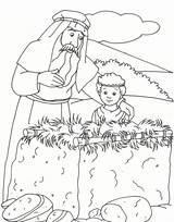 Abraham Coloring Pages Altar Bible Isaac Genesis Drawing Story Sarah Para Colorear Kids Characters Character Niños Sheets Ot Born Dibujos sketch template
