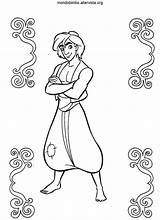 Aladdin Tappeto Volante sketch template