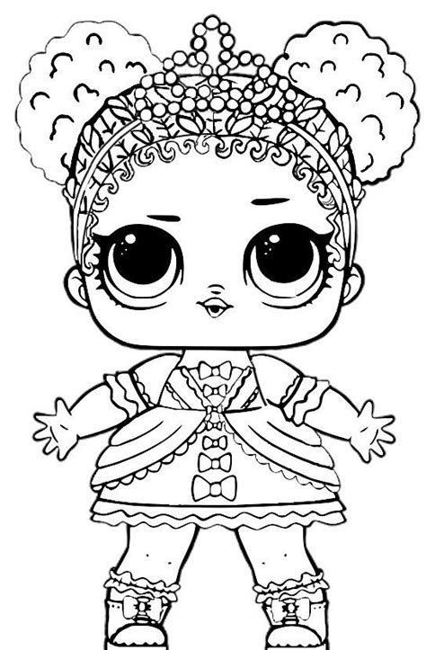 punk boi lol doll coloring page coloring pages