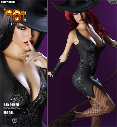 Hot Witch For Genesis 3 Female S 3d Figure Assets Outoftouch