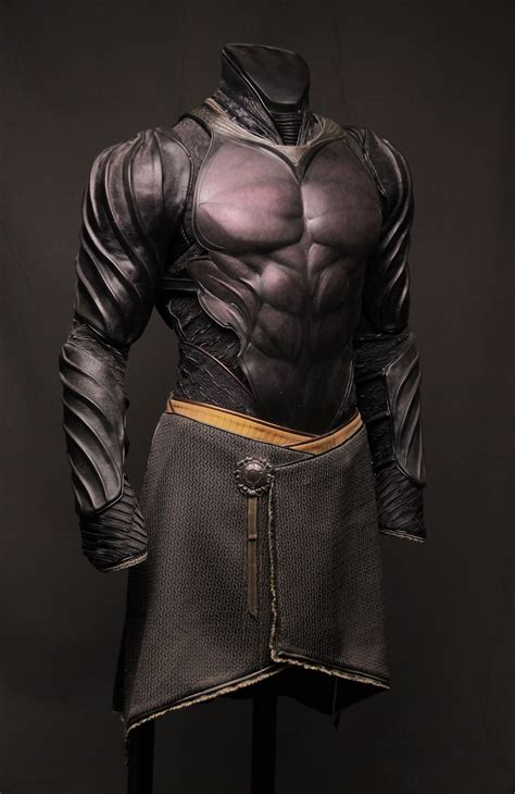 man costume armour leather armor armor