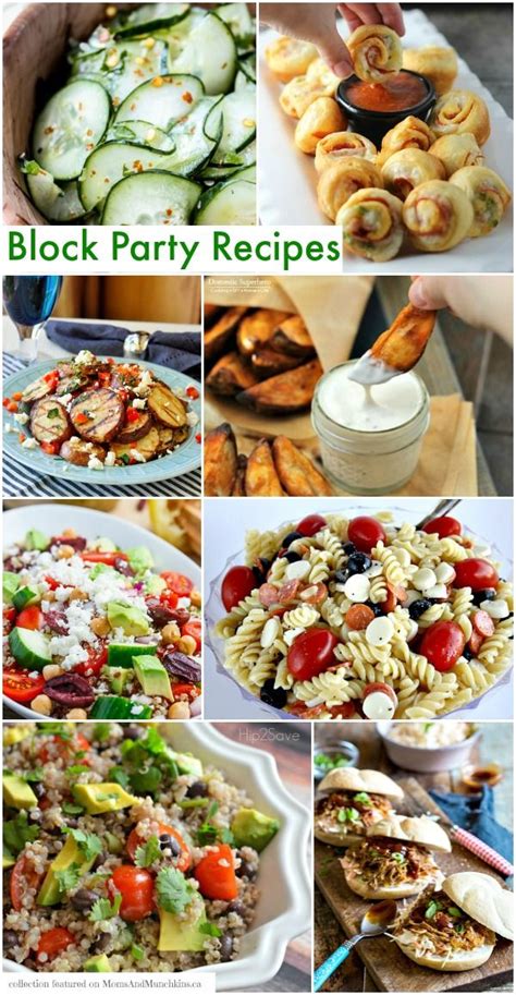 block party recipes     impress block party