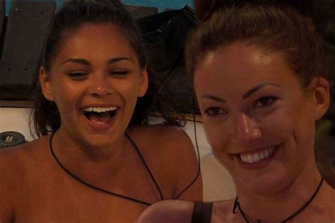 Love Island S Sophie Gradon And Katie Salmon Get Very Close Gorgeous