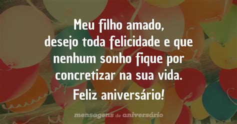 mensagen de aniversario  filho frases  mensagens