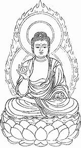 Mewarnai Lambang Buddhis Stiven Makna Bersujud Vihara Kekinian Rebanas sketch template